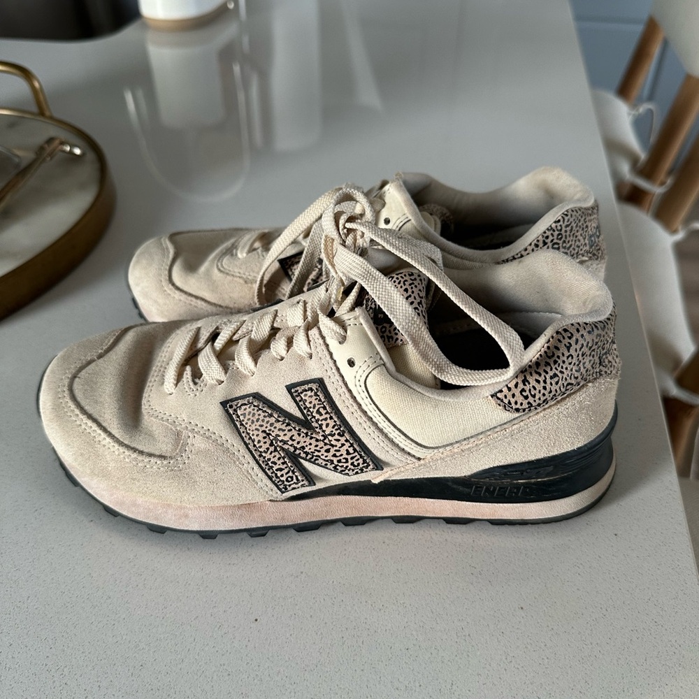 Leopard 574 New Balance Sneakers